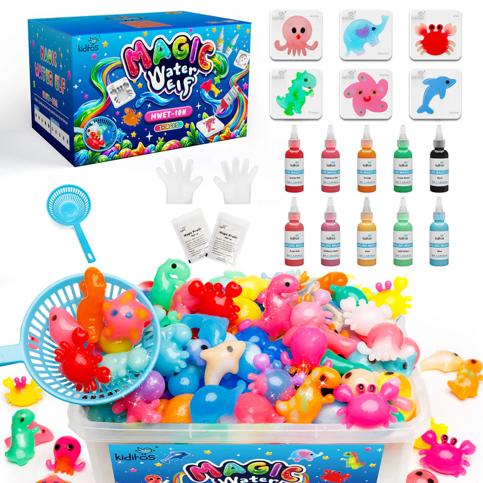 Sea Creature 10 Colors Magic Water Elf Toy Kit (MWET-10N)